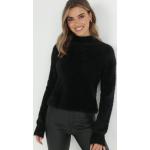 Przecenione Czarne Swetry damskie w rozmiarze L 