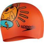 Przecenione Pomarańczowe Czepki pływackie dla dzieci marki Speedo 