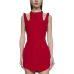 Czerwone Sukienki dzienne damskie marki BALMAIN w rozmiarze M 