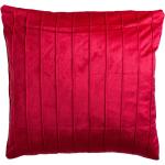 Czerwone Poduszki dekoracyjne aksamitne w rozmiarze 45x45 