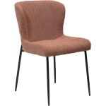 Czerwone Krzesła do jadalni w nowoczesnym stylu żelazne marki DAN-FORM Denmark 