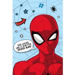 Czerwono-niebieski koc dziecięcy z mikropluszu 100x150 cm Spiderman – Jerry Fabrics