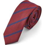 Wielokolorowe Krawaty męskie metaliczne w paski klasyczne 