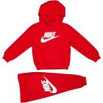 Czerwone Dresy dziecięce marki Nike 