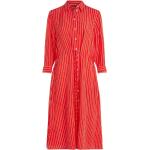 Czerwone Sukienki do pracy damskie marki Tommy Hilfiger w rozmiarze XS 