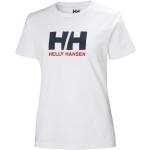 Białe Bluzki damskie z krótkimi rękawami marki Helly Hansen w rozmiarze L 