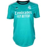 Zielone Koszulki piłkarskie damskie z długimi rękawami marki adidas Real Madryt 