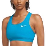 Niebieskie Biustonosze sportowe damskie sportowe marki Nike w rozmiarze XL 