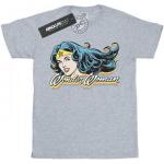 Bawełniana koszulka DC Comics Wonder Woman Smile dla dziewcząt