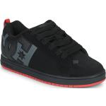 Czarne Niskie trampki męskie marki DC Shoes Graffik w rozmiarze 42 - wysokość obcasa do 3cm 
