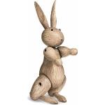 Dekoracja drewniana królik