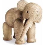 Dekoracja drewniana słoń