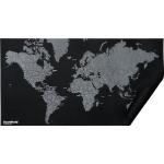 Czarne Dekoracje wiszące z motywem mapy świata marki Palomar 