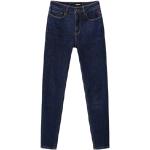 Niebieskie Jeansy rurki damskie Skinny fit dżinsowe na wiosnę marki Desigual w rozmiarze S 