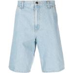 Niebieskie Szorty jeansowe męskie na lato marki Carhartt WIP 
