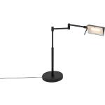 Designerska lampa stołowa czarna LED ściemniacz dotykowy - Notia