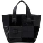 Czarne Shopper bags damskie marki Desigual 