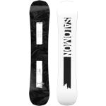 Przecenione Białe Deski snowboardowe męskie z włókna szklanego marki Salomon Craft w rozmiarze 158 cm 