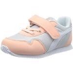 Różowe Buty sportowe dla dzieci sportowe ze skóry syntetycznej marki Diadora Simple Run w rozmiarze 23,5 