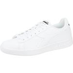 Białe Sneakersy damskie ze skóry syntetycznej marki Diadora w rozmiarze 43 