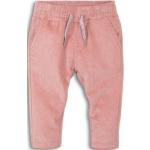 Różowe Sztruksy dziecięce dla dziewczynek sztruksowe marki DIRKJE w rozmiarze 116 