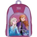Fioletowe Plecaki szkolne dla dziewczynek z poliestru Disney 
