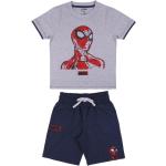 Szare Komplety dziecięce dla niemowląt w rozmiarze 140 Spiderman - wiek: 0-6 miesięcy 
