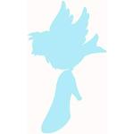 Niebieskie Obrazy z motywem ptaków marki Komar Disney 