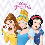 Disney Princess Belle, Kopciuszek i Śnieżka 40 x 4