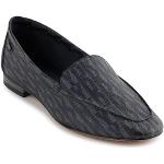 Czarne Trampki mokasyny damskie - rodzaj noska: Kwadratowy eleganckie marki DKNY | Donna Karan w rozmiarze 41 