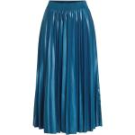 Niebieskie Spódnice damskie na jesień marki Vila w rozmiarze XS 