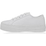 Białe Sneakersy sznurowane damskie wodoodporne marki LEVI´S w rozmiarze 36 