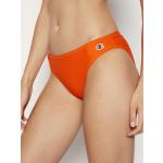 Przecenione Pomarańczowe Stroje kąpielowe dwuczęściowe damskie marki Champion w rozmiarze S 
