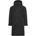 Czarne Płaszcze z kapturem damskie marki Ecoalf w rozmiarze XL 