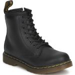 Czarne Wysokie buty dla dzieci marki Dr. Martens 1460 w rozmiarze 33,5 - wysokość obcasa do 3cm 
