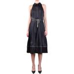 Czarne Sukienki wizytowe damskie marki Elisabetta Franchi w rozmiarze M 