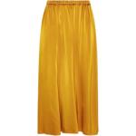 Żółte Sukienki midi damskie marki forte_forte w rozmiarze S 