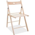 Drewniane krzesło składane Smart II Signal