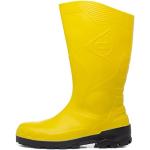 Żółte Obuwie ochronne damskie wodoodporne marki Dunlop w rozmiarze 39,5 - klasa bezpieczeństwa: S5 