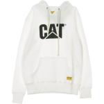 Białe Bluzy z kapturem z motywem kotów marki Cat w rozmiarze L 