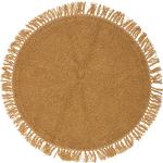 Złote Dywany okrągłe o średnicy 110 cm marki Bloomingville 