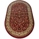 Bordowe Dywany perskie w stylu orientalnym z polipropylenu marki Dywany Łuszczów - Zrównoważony rozwój 