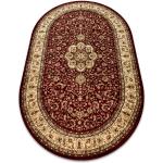 Bordowe Dywany perskie w stylu orientalnym z polipropylenu marki Dywany Łuszczów - Zrównoważony rozwój 