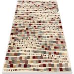 Szare Dywany w stylu rustykalnym wełniane marki Dywany Łuszczów - Zrównoważony rozwój 