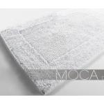 Białe Dywany designerskie do prania w pralce gładkie bawełniane marki Moca Design 