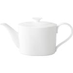 Przecenione Białe Dzbanki do herbaty w nowoczesnym stylu 1,2 l porcelanowe marki Villeroy & Boch Modern Grace 