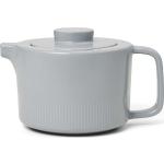 Jasnoszare Dzbanki do herbaty w nowoczesnym stylu 1L porcelanowe marki Marc O'Polo 