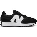 Czarne Sneakersy sznurowane dla dzieci sportowe z zamszu marki New Balance 327 w rozmiarze 25 