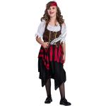 Dzieci dziewczyny pirat piękno buccaneer Matey kostium w paski piraci z karaibów przebranie Halloween na imprezę cosplay strój