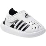 Białe Sandały dla dzieci na lato marki adidas w rozmiarze 26 